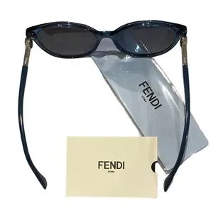 NWT Authentic Fendi Blue Sunglasses & Red Fendi Case s-l1600.jpg main image 4